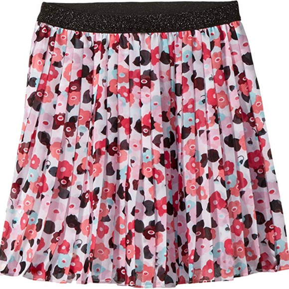 🆕️ kate spade new york Kids Pleated Floral Skirt - Picture 6 of 7
